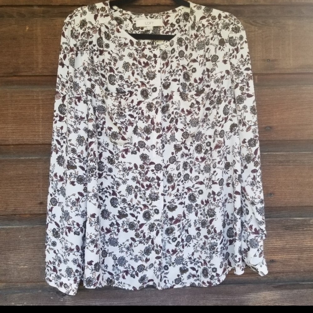 Ann Taylor Loft  long sleeve shirt